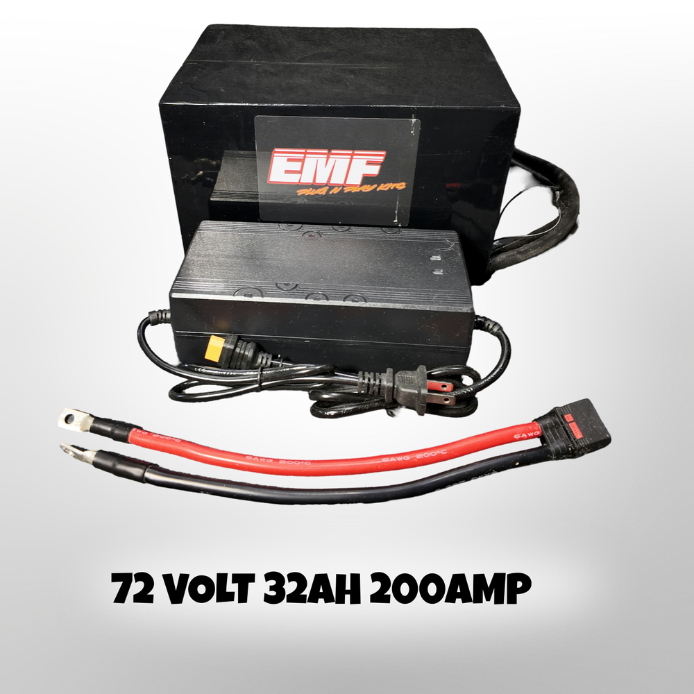 72 Volt 32AH Razor Battery For SX500/MX500/MX650 200AMP — Electric